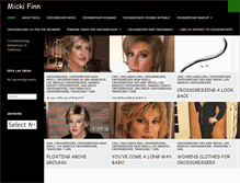 Tablet Screenshot of mickifinn.com
